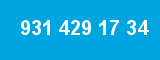 931 429 17 34 931 429 17 34